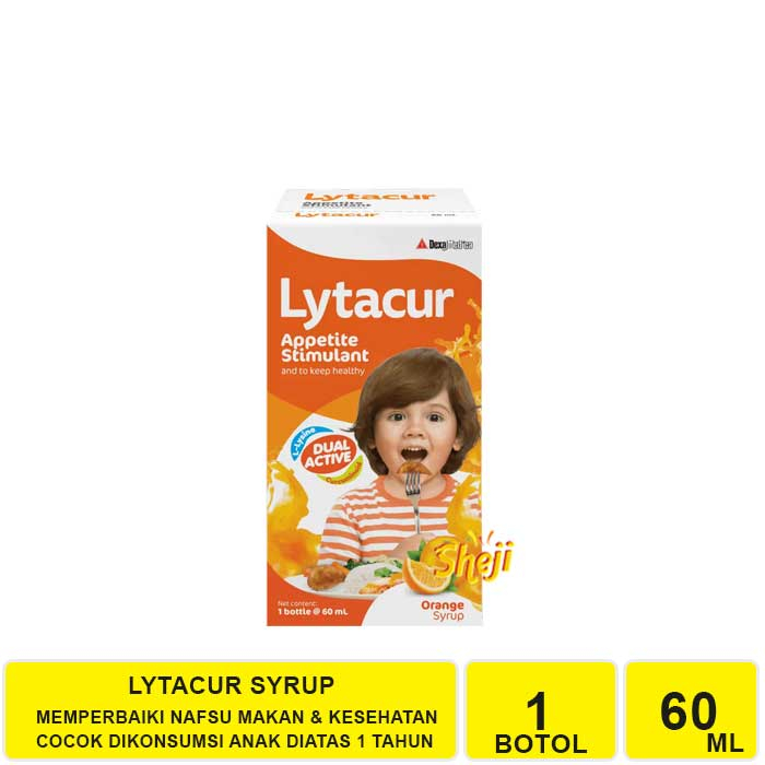 LYTACUR SYRUP 60 ML MEMPERBAIKI NAFSU MAKAN