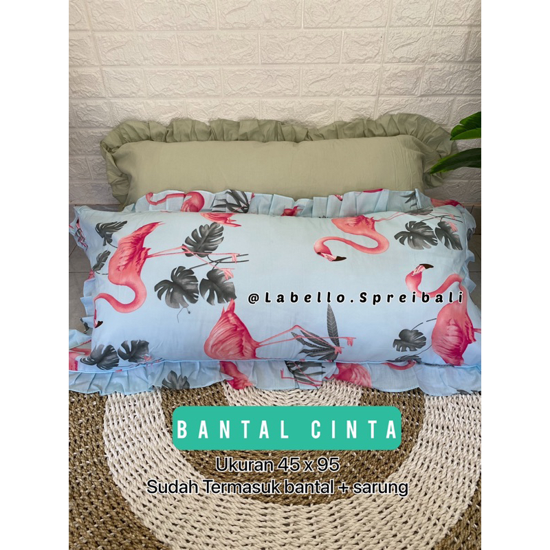 bantal cinta / bantal panjang
