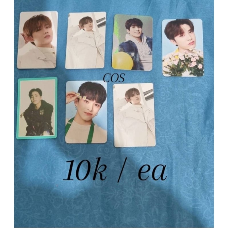 Photocard ALBUM, BLOOMING, POB Treasue JUNKYU, JAEHYUK, ASAHI, JEONGWOO, JUNGWHAN