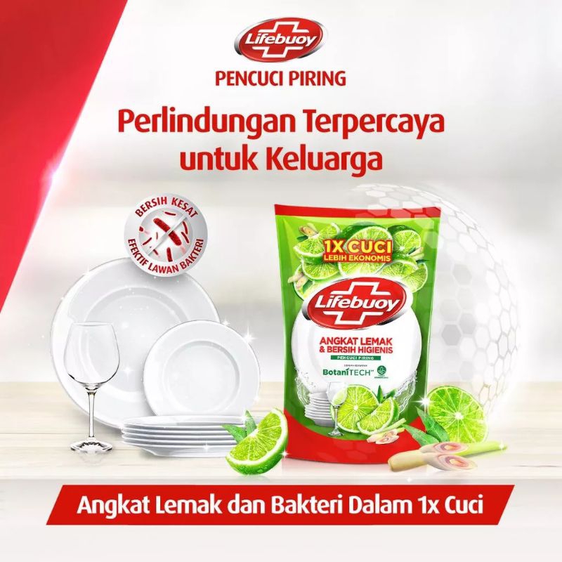 Lifebuoy Sabun Cuci Piring 235ml Eceran 4.000