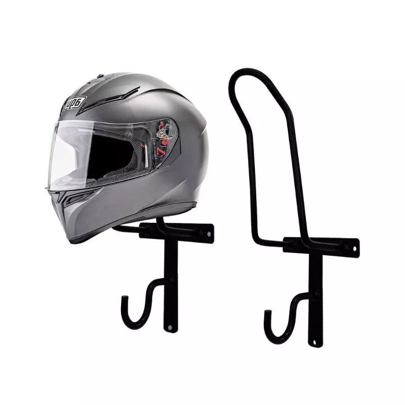 Rak Gantung Helm Jaket / Rak Helem Motor Tempel Dinding / Gantungan helm / Helmet Rack