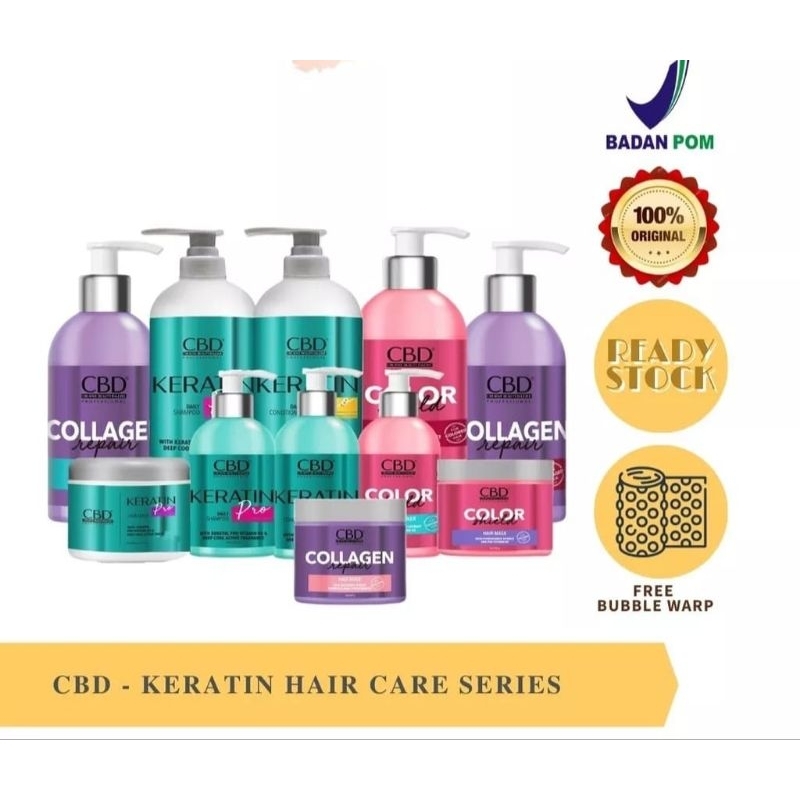 Cbd profesional series | hair treatment keratin pro | color shield