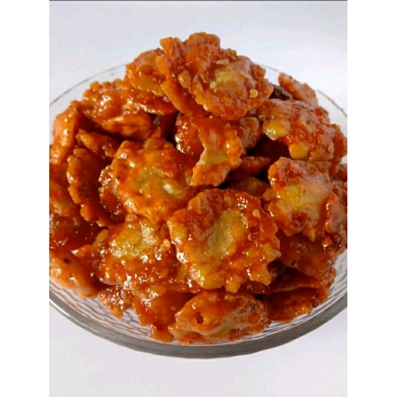 

Emping Melinjo Pedas Balado Kemasan 500g