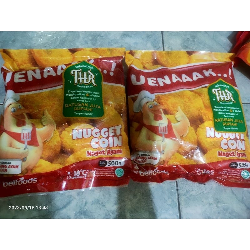 

Nugget Coin Belfoods 500gram Lokasi Tambun Selatan