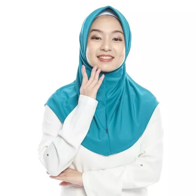 BERGO SPORT HAMIDAH/HIJAB OLAHRAGA/KERUDUNG VOLLY/BERGO JERSY/KERUDUNG SEKOLAH