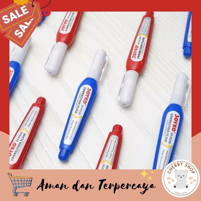 

CS.ID||TIPE X CORRECTION FLUID PENGHAPUS CAIR JOYKO KECIL
