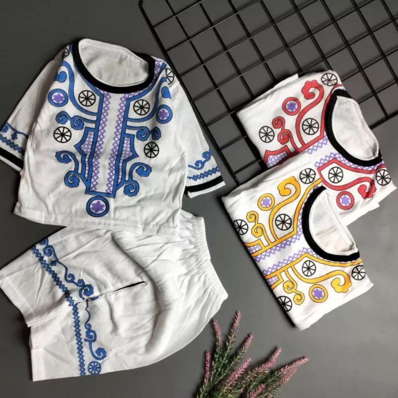 setelan koko bayi baju muslim bayi 0-6 bulan