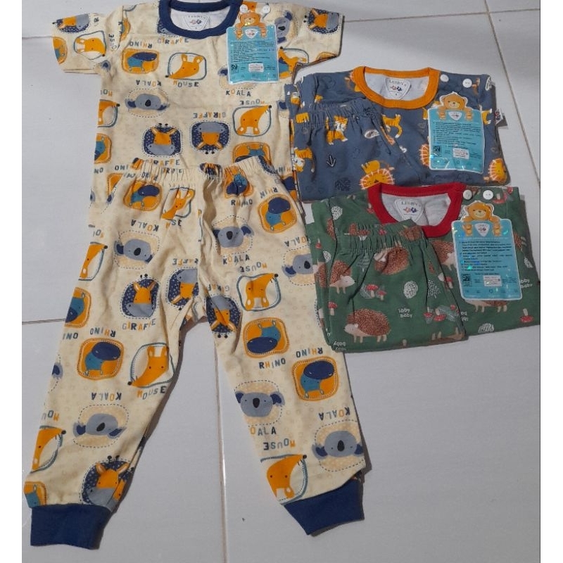 Setelan Bayi Libby New Motif Random / 1pcs(1lembar)