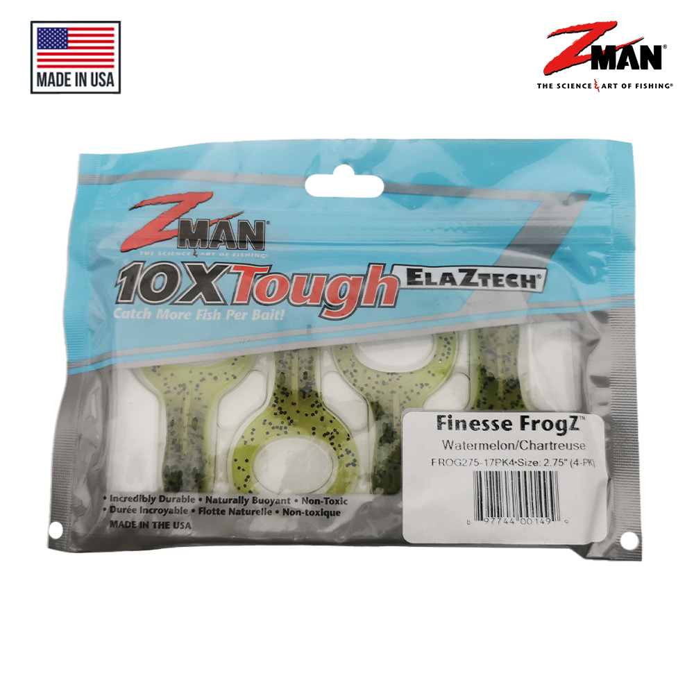 ZMAN Finesse FrogZ 2,75" Soft Lure Umpan Pancing Buatan