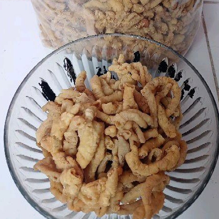 

kripik usus tepung 500grm/Snack kiloan kripik usus