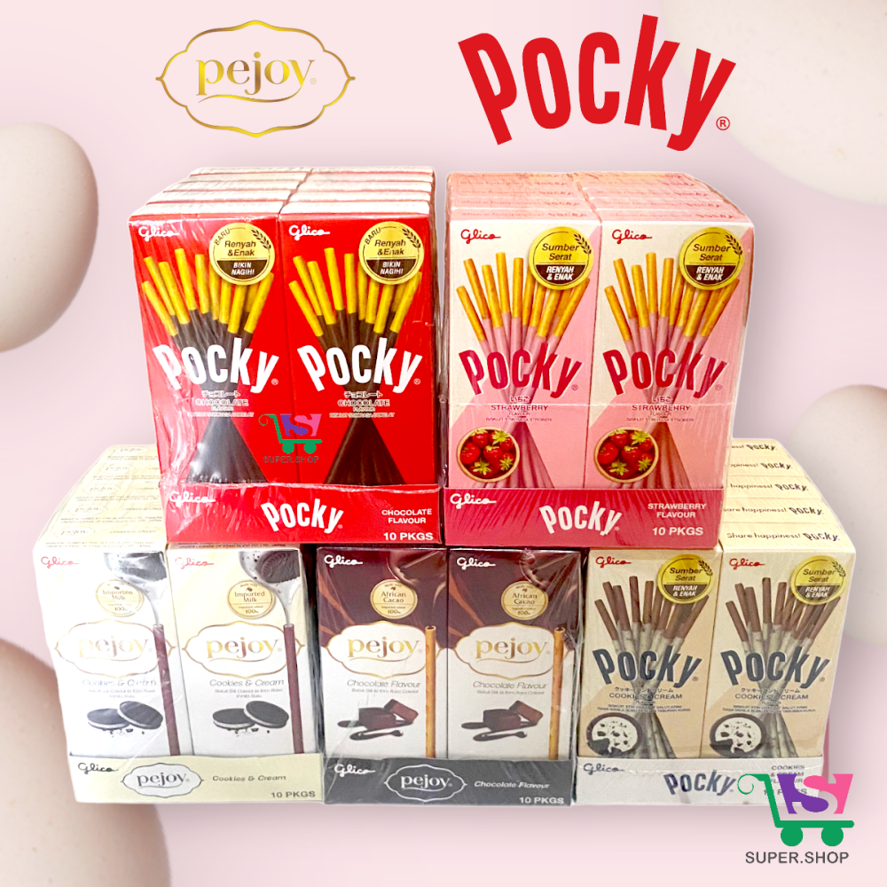 

Glico Pocky / Pejoy MINI Cokelat Half size 20 Gram PACK (isi 10 pcs)