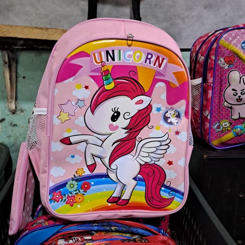 Tas Ransel anak cewe cowo model mixue printing