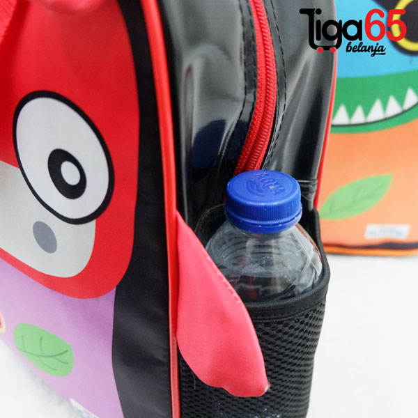 365 Backpack Fashion Tas Ransel Bahan Kulit Sintetis Halus Printing Warna / BAG RANSEL 9923 12&quot;