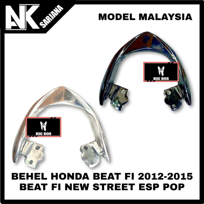 BEHEL BEGEL PLANGER PEGANGAN JOK BELAKANG HONDA BEAT F1 2012-2015  BEAT FI NEW STREET ESP POP MALAYS