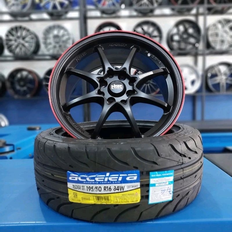 Velg dan ban mobil murah hsr ring16 buat mobil jazz yaris brio livina avanza sigra dll