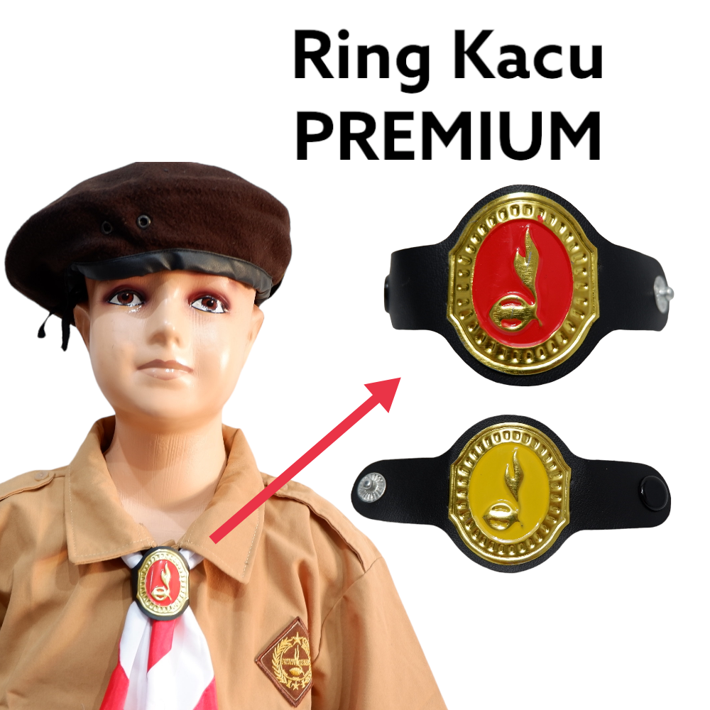 Ring Kacu Dasi Hasduk Pramuka SD SMP SMA Ring Kalep Kolong Hasduk Pramuka Siaga Penggalang Penegak Premium