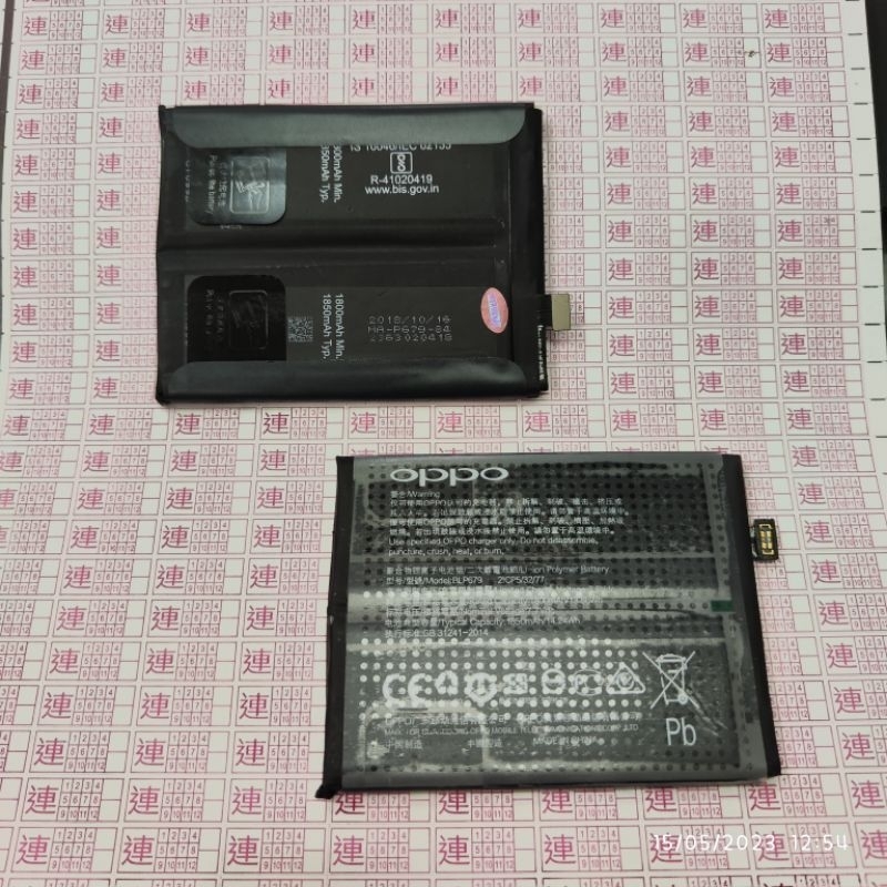 BATERAI / BATRE ORIGINAL OPPO R17 PRO BLP679 BATREI BATRAI