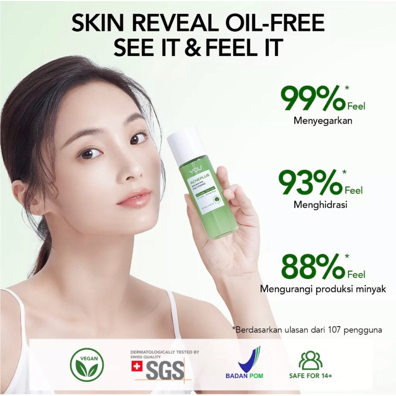 [BISA COD] YOU AcnePlus AHA BHA PHA Daily Essence