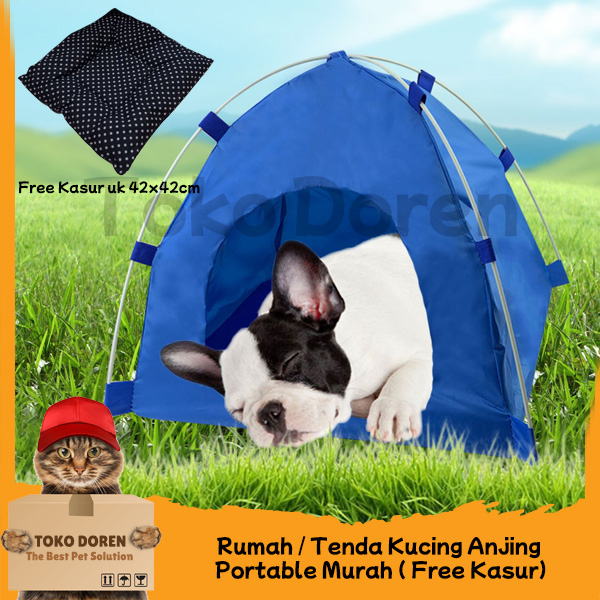 Rumah / Tenda kucing anjing portable murah