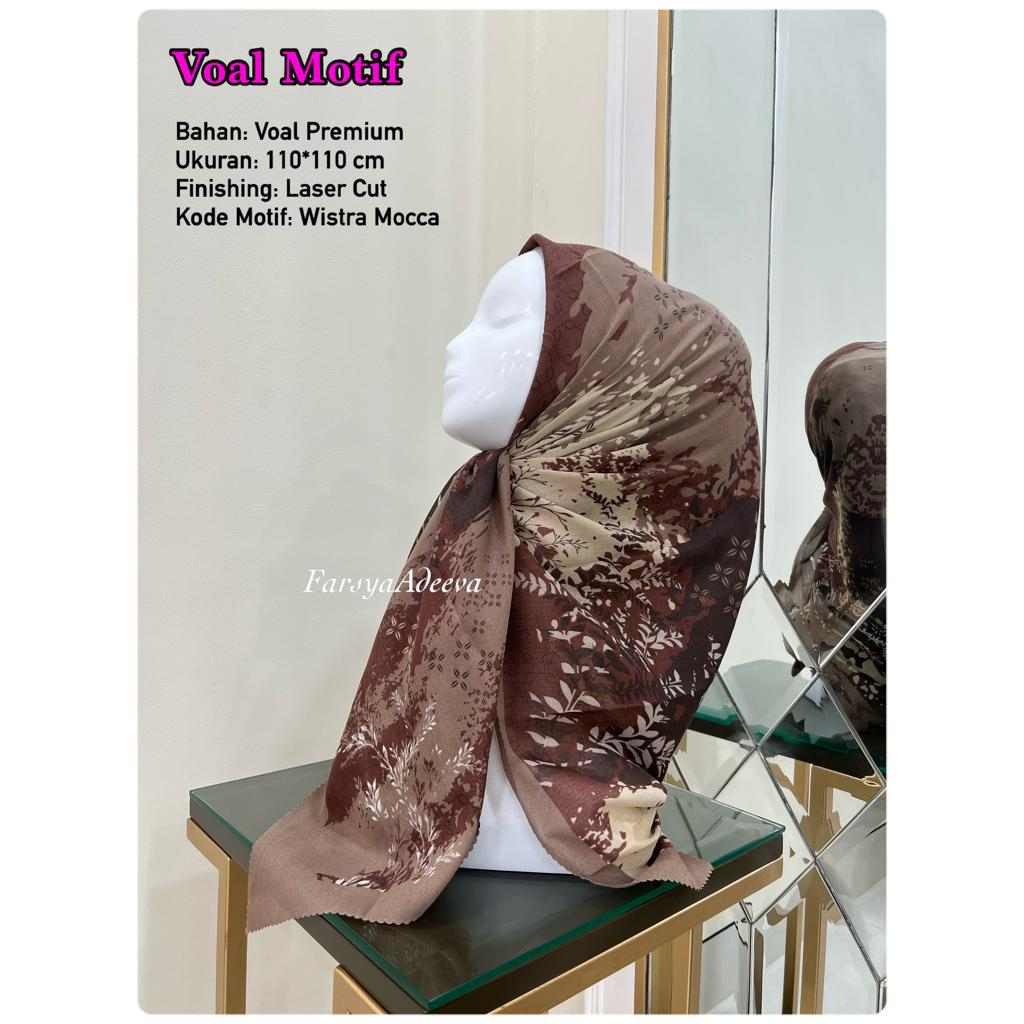 Kerudung Segi Empat Motif Lasercut Hijab Segiempat Deenay KW Jilbab Segiempat Motif Pasar Hija'b