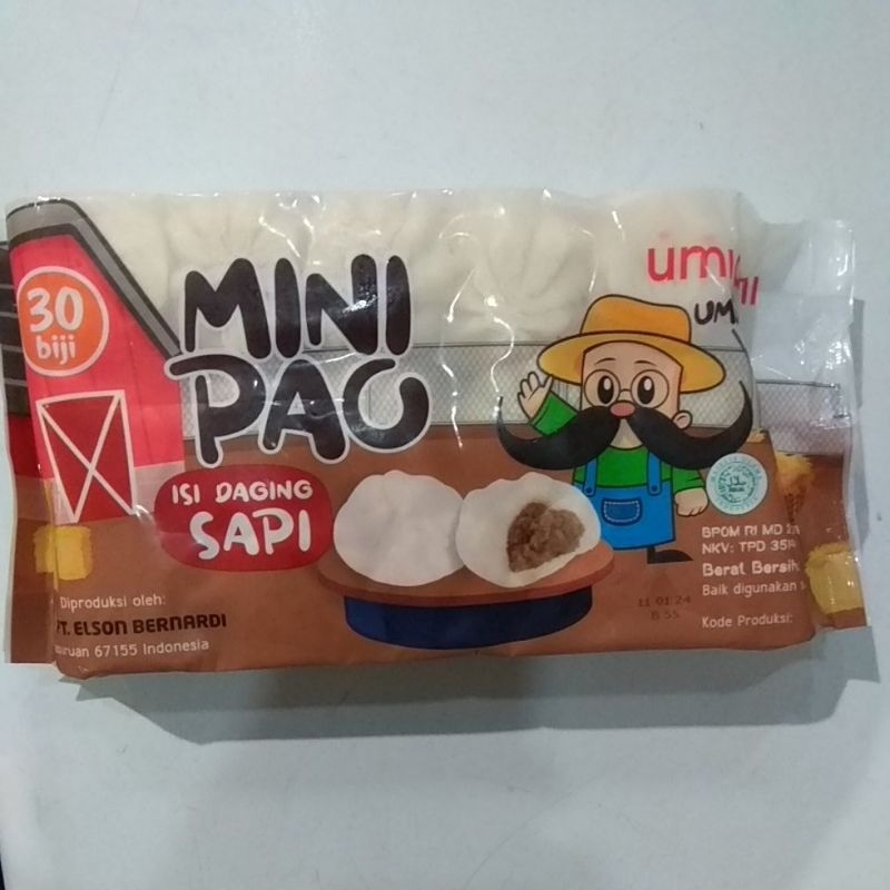 

UMIAMI Minipao Sapi 480gr isi 30