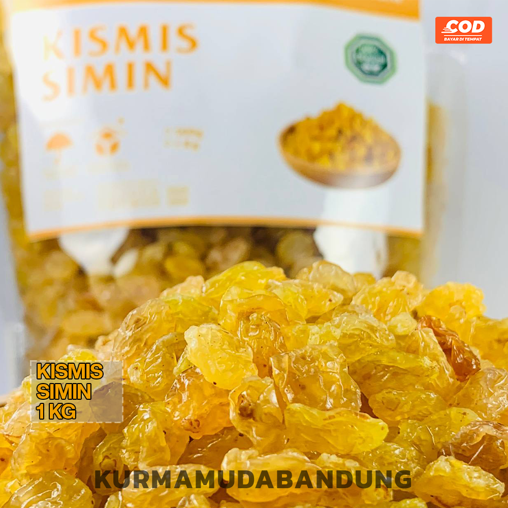 

Kismis Golden Simin Mutiara Manis Oleh Oleh Haji dan Umroh 1Kg