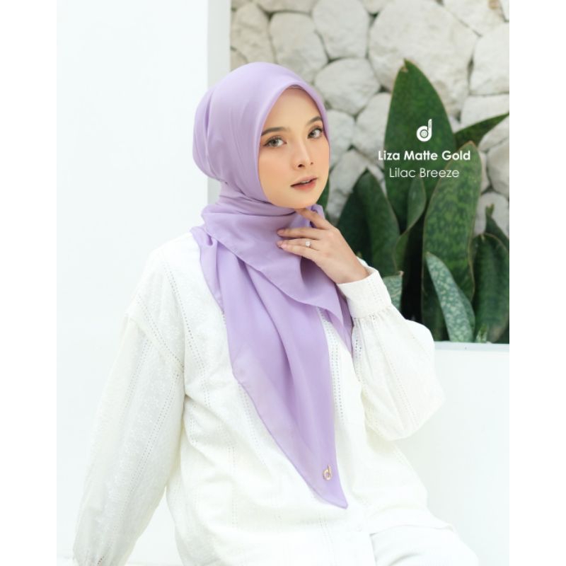 kerudung deenay polos Liza Matte Series