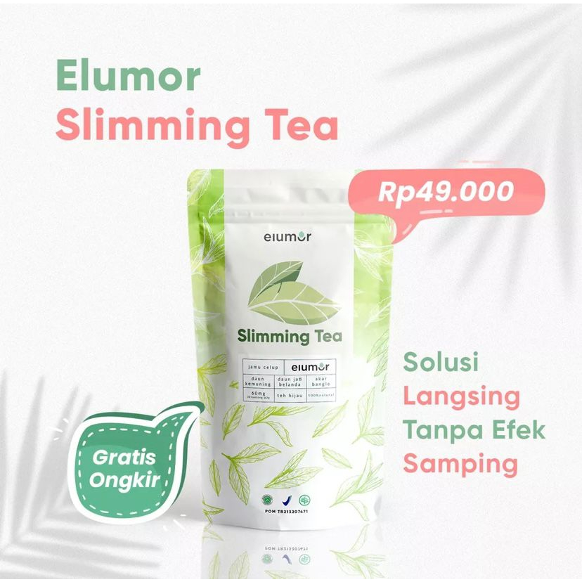 ELUMOR Slimming Tea Teh Pelangsing Herbal Alami