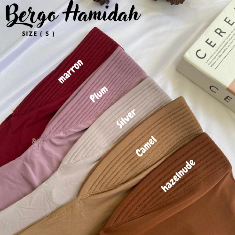 ( S ) Daily Bergo Hamidah hijab sport standart bymegahijub