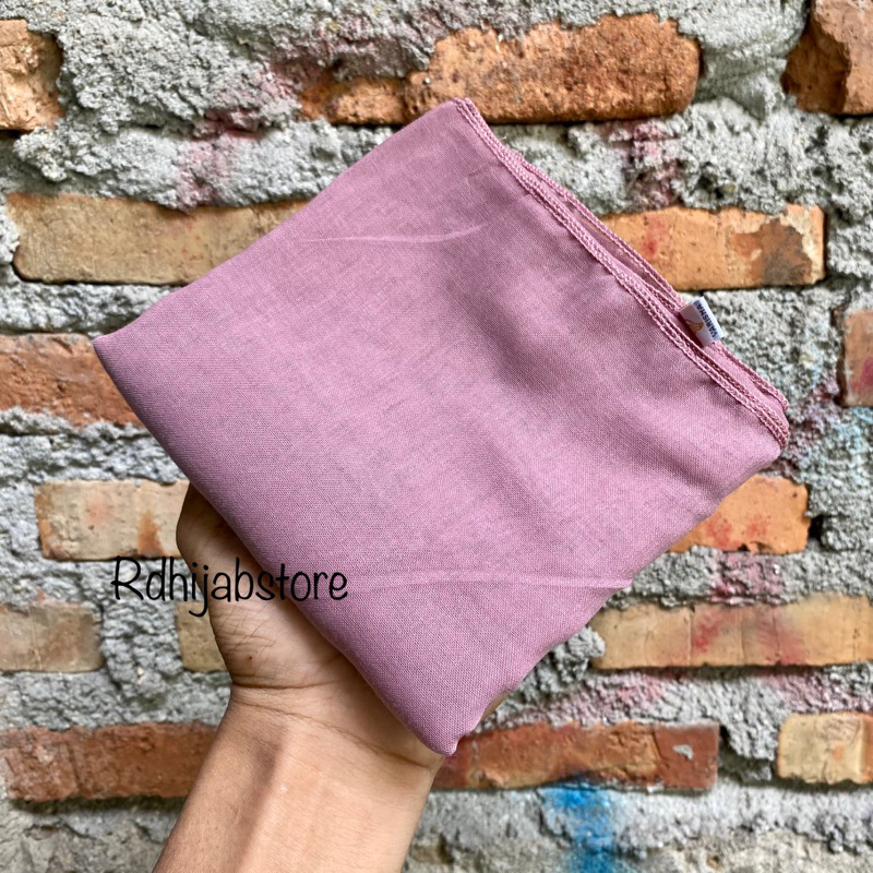 hijab segiempat paris / catton paris old | red rose | azara | varisha-dusty purple