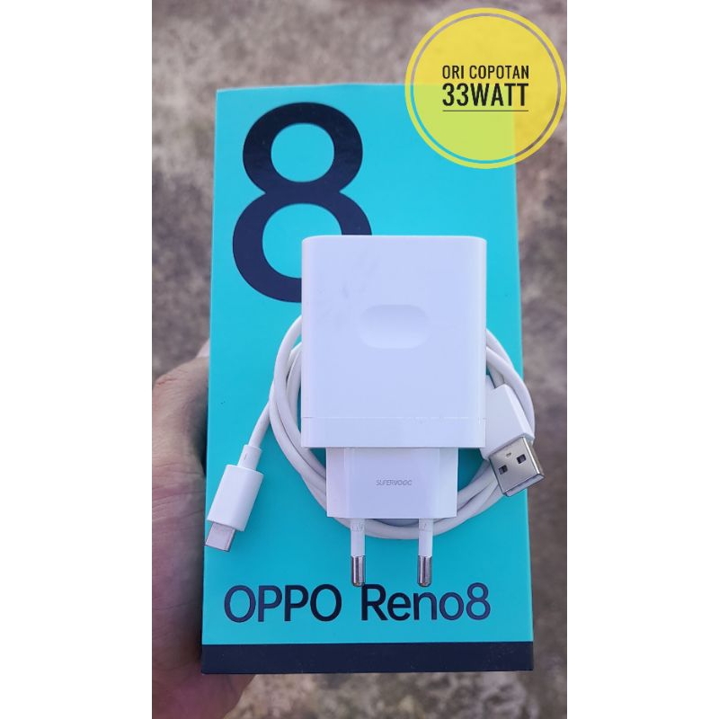 CHARGER OPPO 33WATT ORI COPOTAN RENO 8