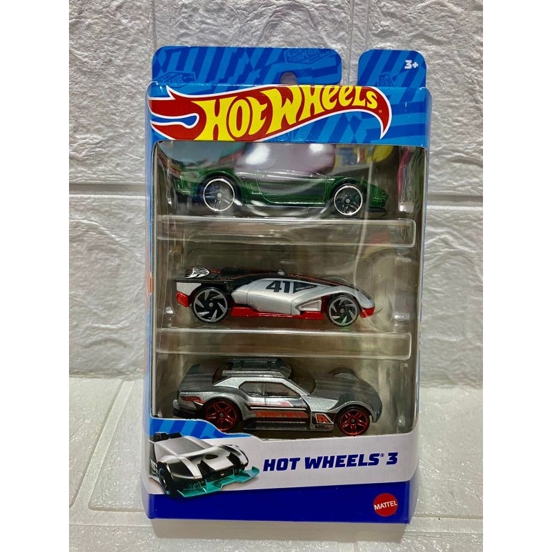 Hot Wheels 3 Cars Pack (Random) - Mainan Mobil Anak isi 3