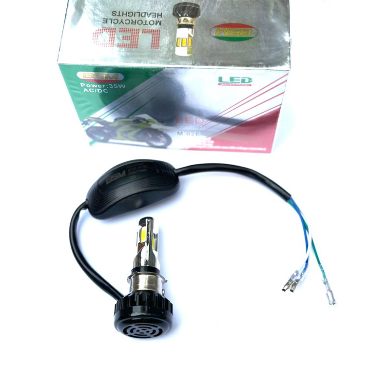 Lampu Depan Led BSM Racing 3 Led dan 6 Led Super Terang