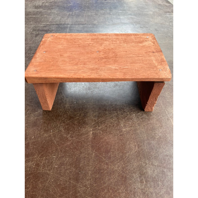 Bangku Kayu Bangku Jongkok Kayu Tempat Duduk Kayu Bangku Tempahan