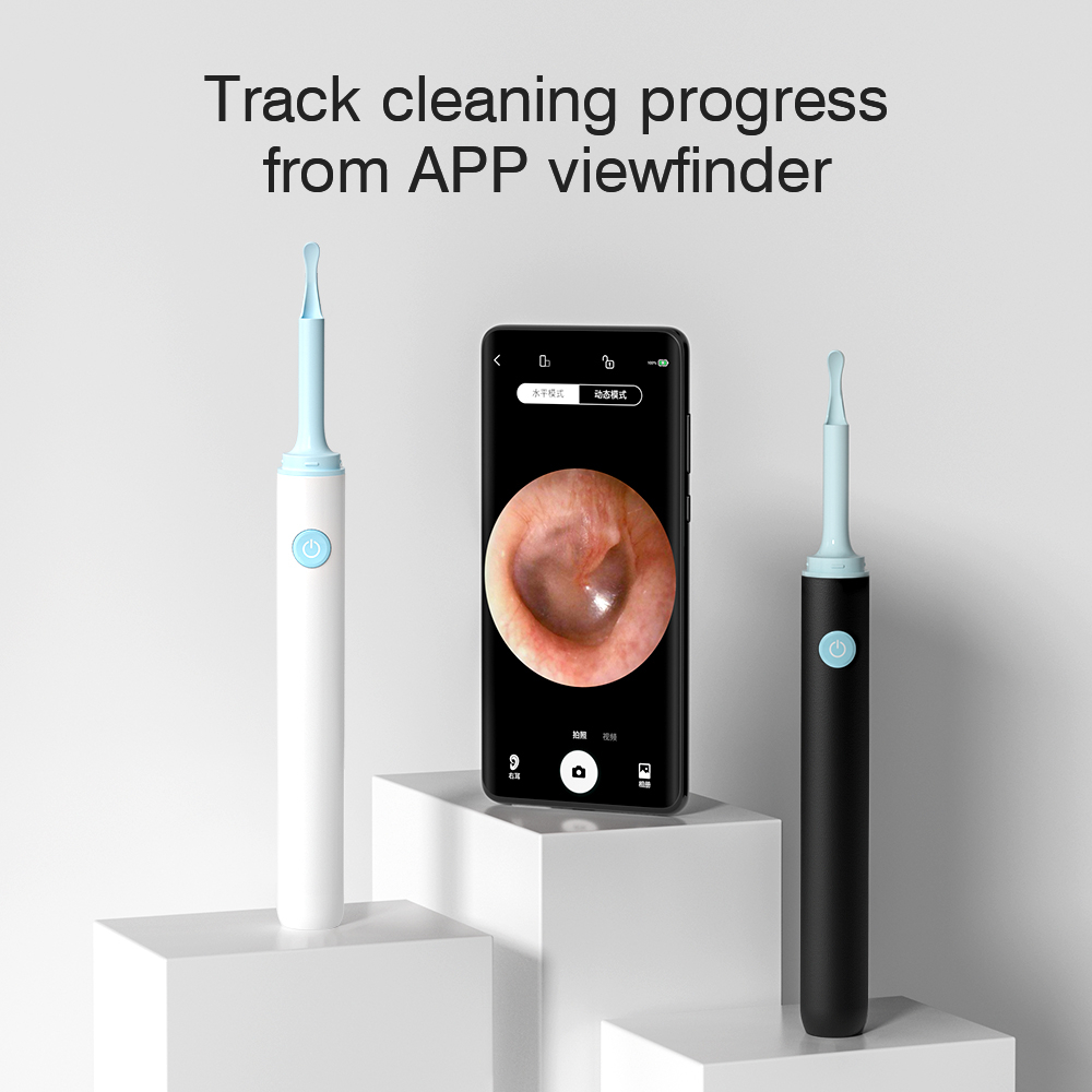 Pembersih Telinga Korek Kuping Kamera LED smart Visual Ear Stick HD Endoscope WIFI waterproof earpick bayi Endoscope