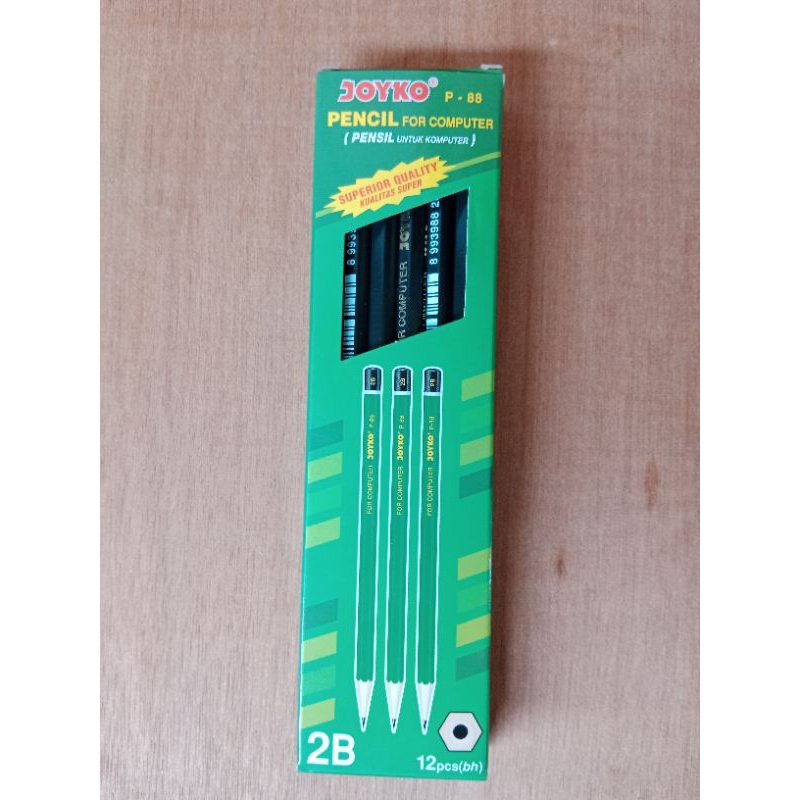 

Pensil joyko 2B p88 per pak