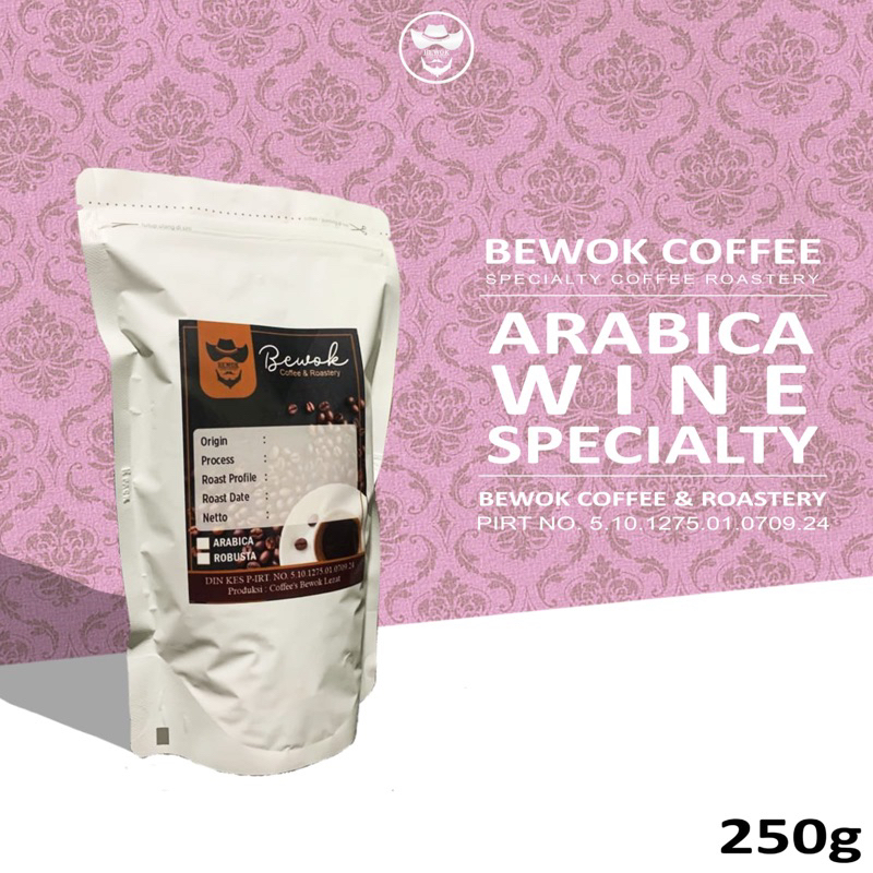 

Kopi Arabika Gayo Wine Special Kopi arabika 250gram