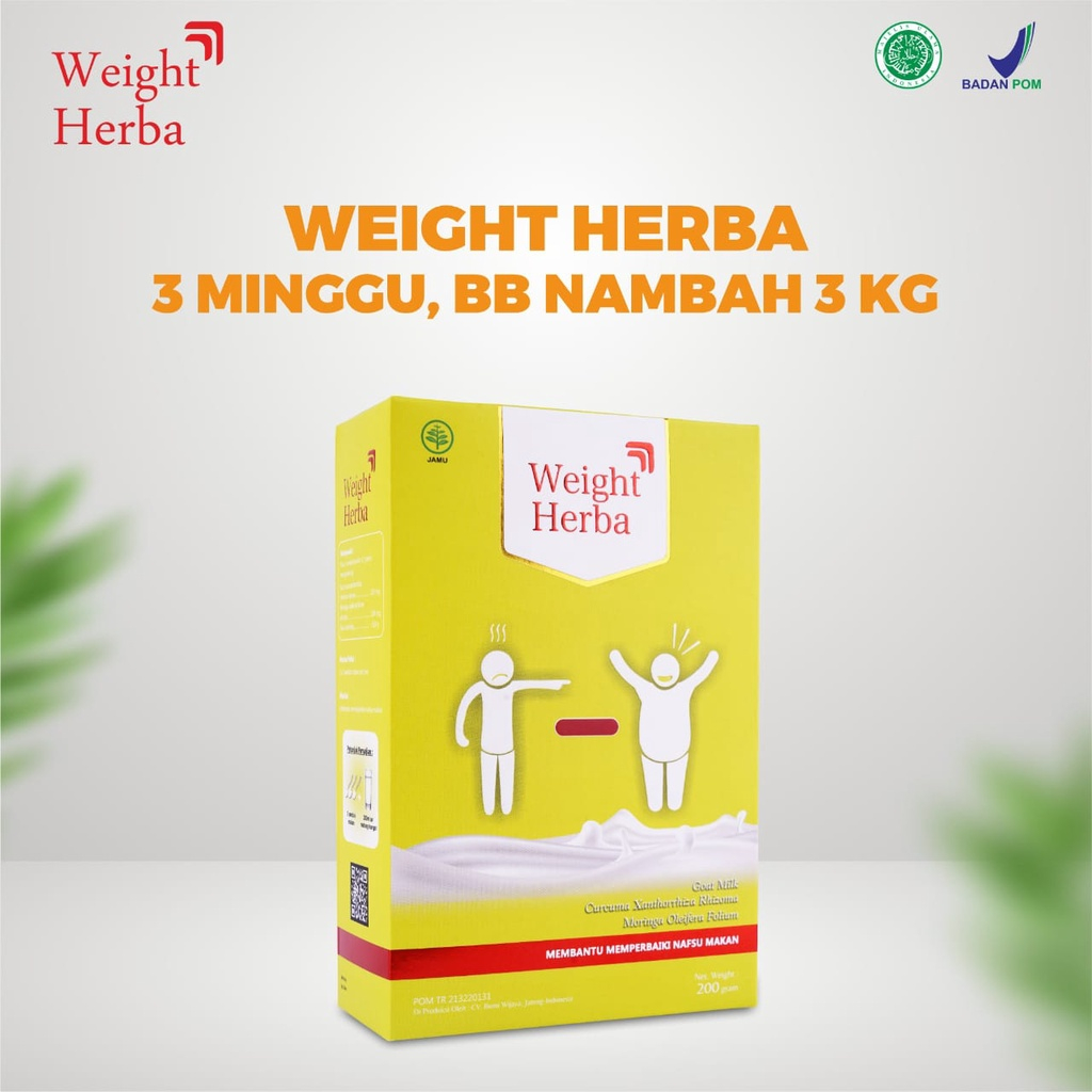 Susu Weight Herba Asli 100% Original - Weight Herba Susu Etawa Herbal Penggemuk Badan Terbaik