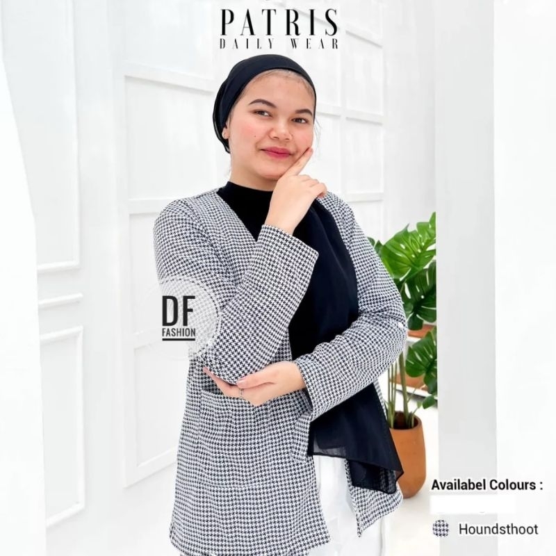 Paris -Theressa Atasan Outer Blazer Long Sleeve Blazer Wanita