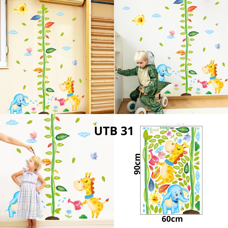 WALLSTICKER UTB JERAPAH WALLSTIKER UTB 32 STIKER DINDING UTB STICKER UTB JERAPAH 32 @banyak