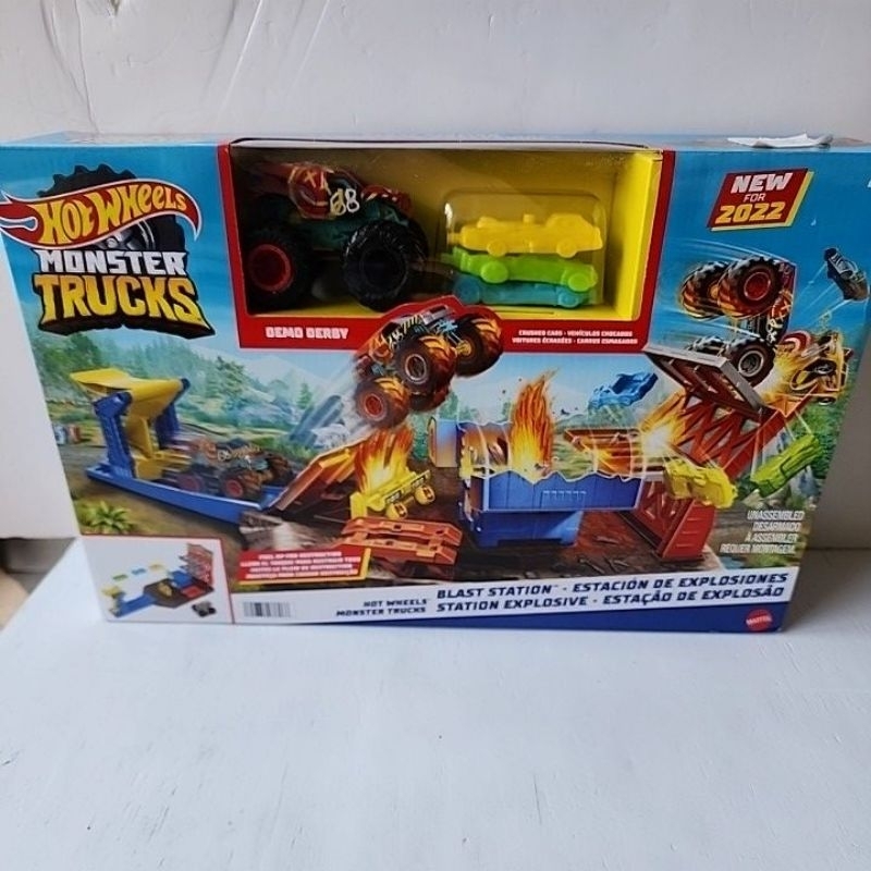 

HOTWHEELS MONSTER TRUCK BLAST STATION_ESTACION DE EXPOSIONES