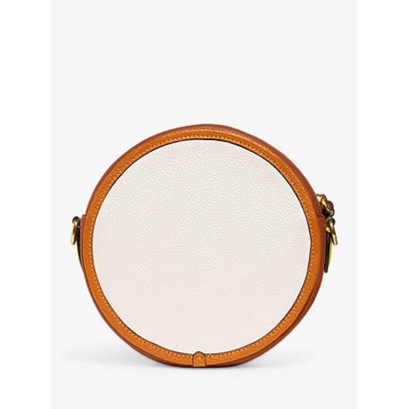 Coach Kia Leather Circle Crossbody (CA 098)