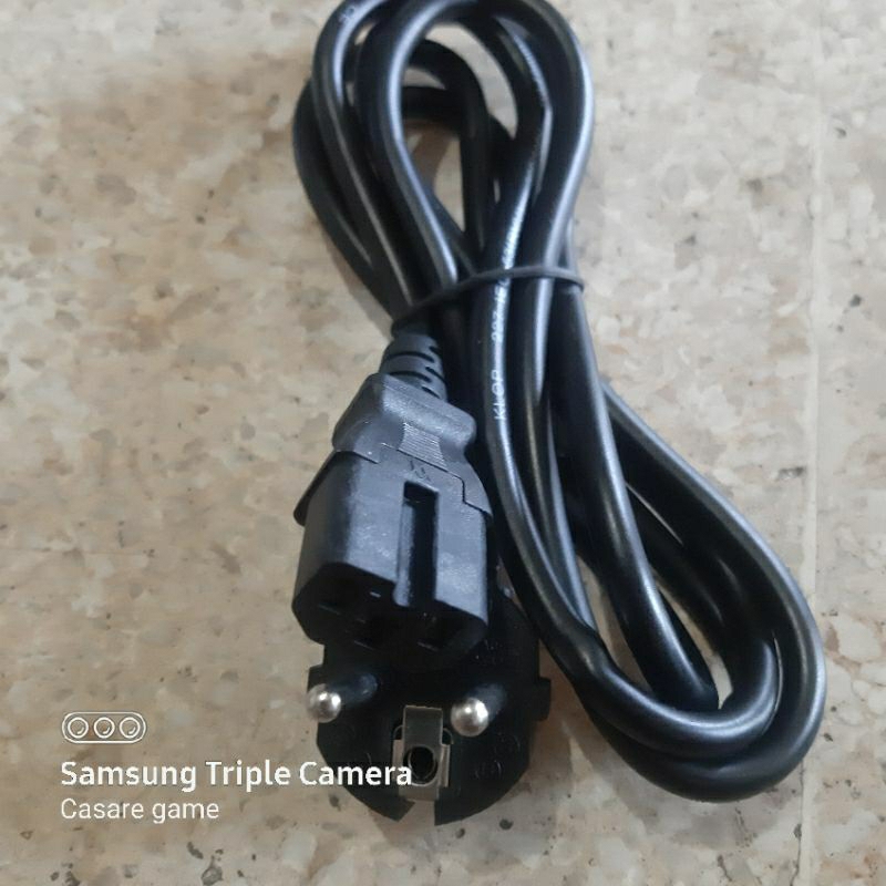 Kabel Power AC PS4 Pro PC Laptop PS3 Fat