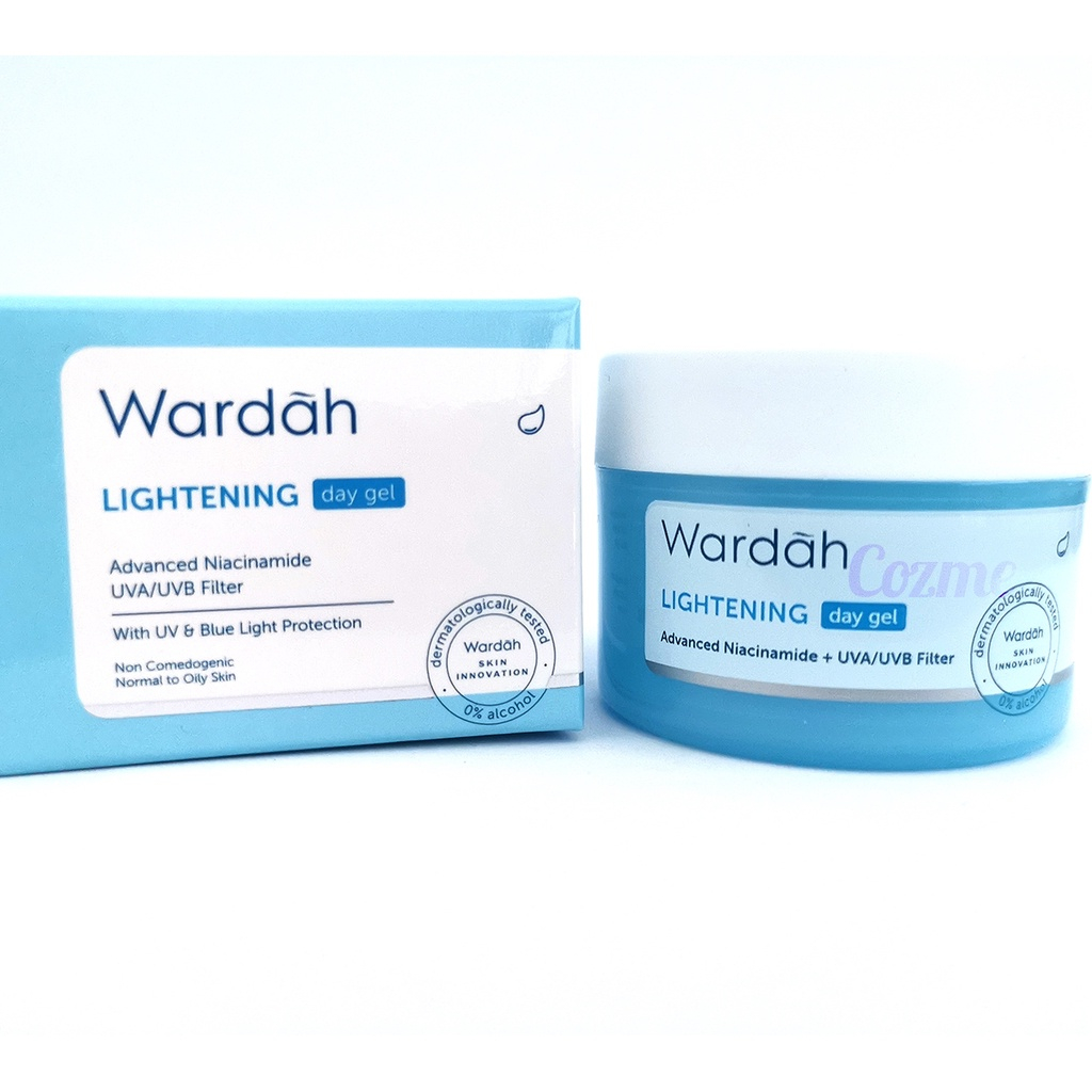 (cod) WARDAH LIGHTENING DAY GEL 20 ml dan 30 ml terlaris