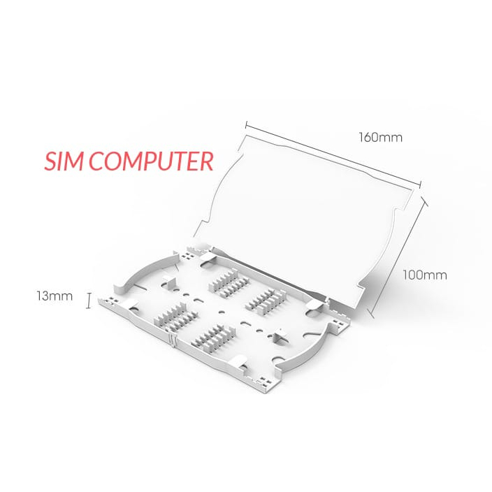 CASSETE 12 CORE KASET 12 CORE SPLICE TRAY 12 CORE FIBER OPTIC.