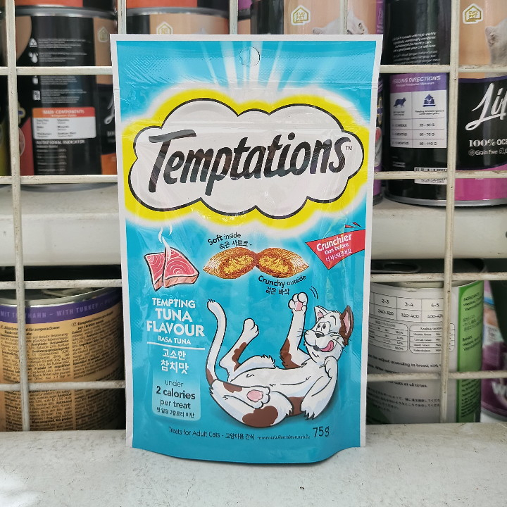 Snack Kucing Temptations All Variant Rasa 85G Camilan Kucing