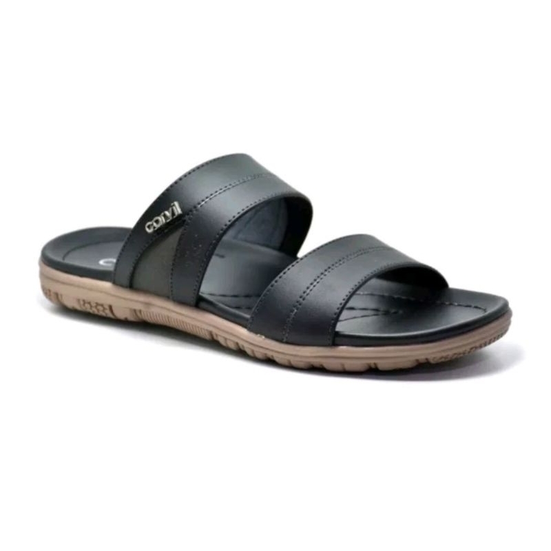 Carvil CORDOBA-02M | Sandal Casual Pria Original Carvil Empuk Tidak Licin Keren Trendy Nyaman di Kaki