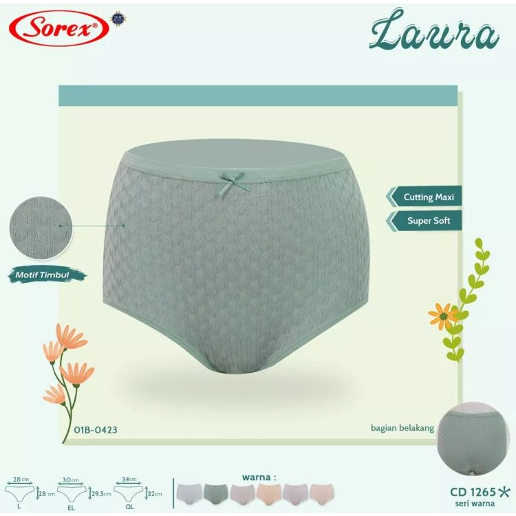 Sorex CD Hamil 1264-1265 / Celana dalam ibu hamil/Cd ibu hamil