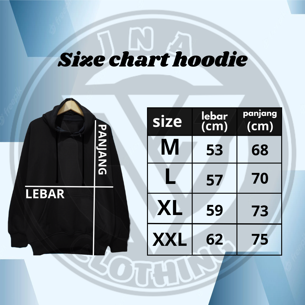 Hoodie Jumper Pria Wanita Kombinasi 3 Warna Sablon JNA Clothing Jaket Sweater Combinasi Size M-XXL