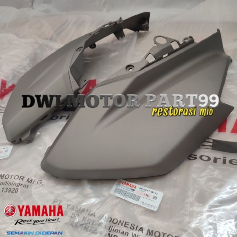 COVER BODY DEPAN COWLING KANAN KIRI NMAX N-MAX NMAX ABU DOFF 2DP-P2 ORIGINAL YAMAHA